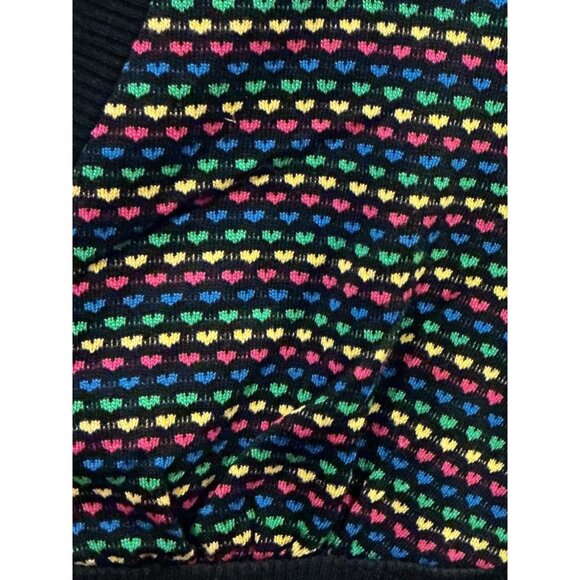 Ultra Flirt Womens Multicolor Striped Knit Top With Black Waistband Medium - Picture 3 of 5